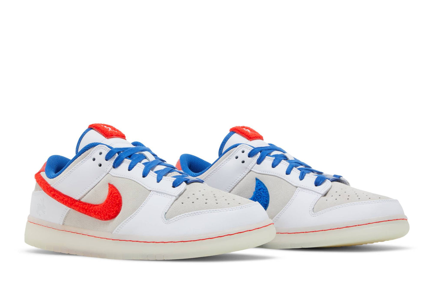 NIKE DUNK LOW ‘WHITE/CRIMSON-VARSITY ROYAL’