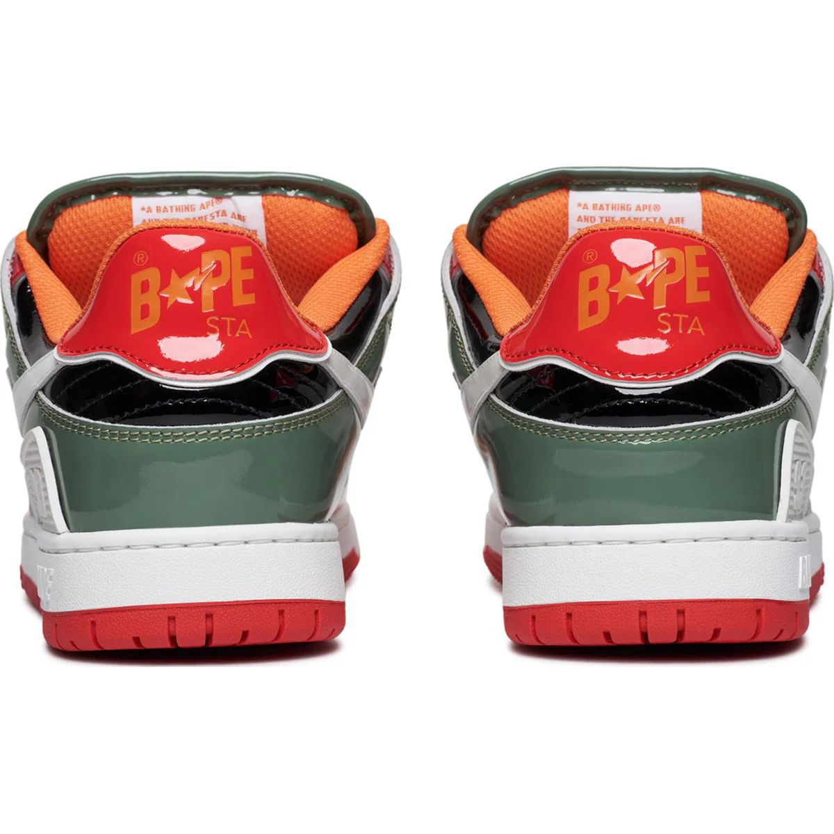 A BATHING APE MEN FOOTWEAR BAPE SK8 STA BOLD #2 MENS