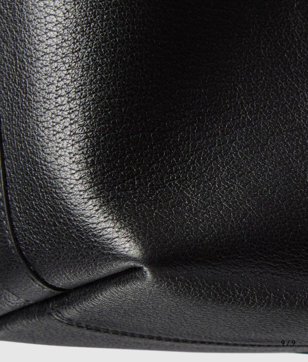 GUCCI Ophidia medium tote bag black soft leather