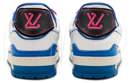 LOUIS VUITTON TRAINERS 'WHITE PINK BLUE FOR SAINT-TROPEZ'