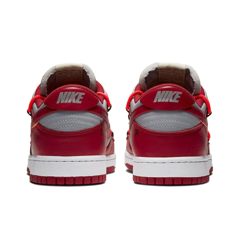 NIKE DUNK LOW OFF WHITE UNIVERSITY RED