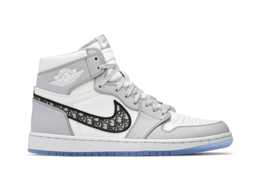 DIOR X AIR JORDAN 1 HIGH ‘WOLF GREY’