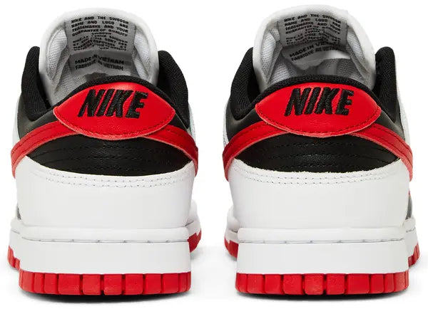 Dunk Low 'White Black Red'