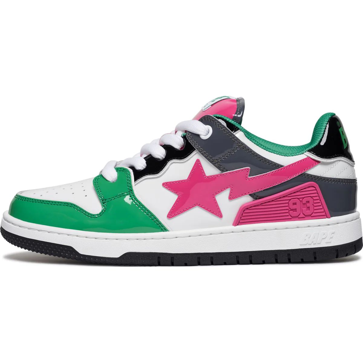 A BATHING APE MEN FOOTWEAR BAPE SK8 STA BOLD #2 MENS