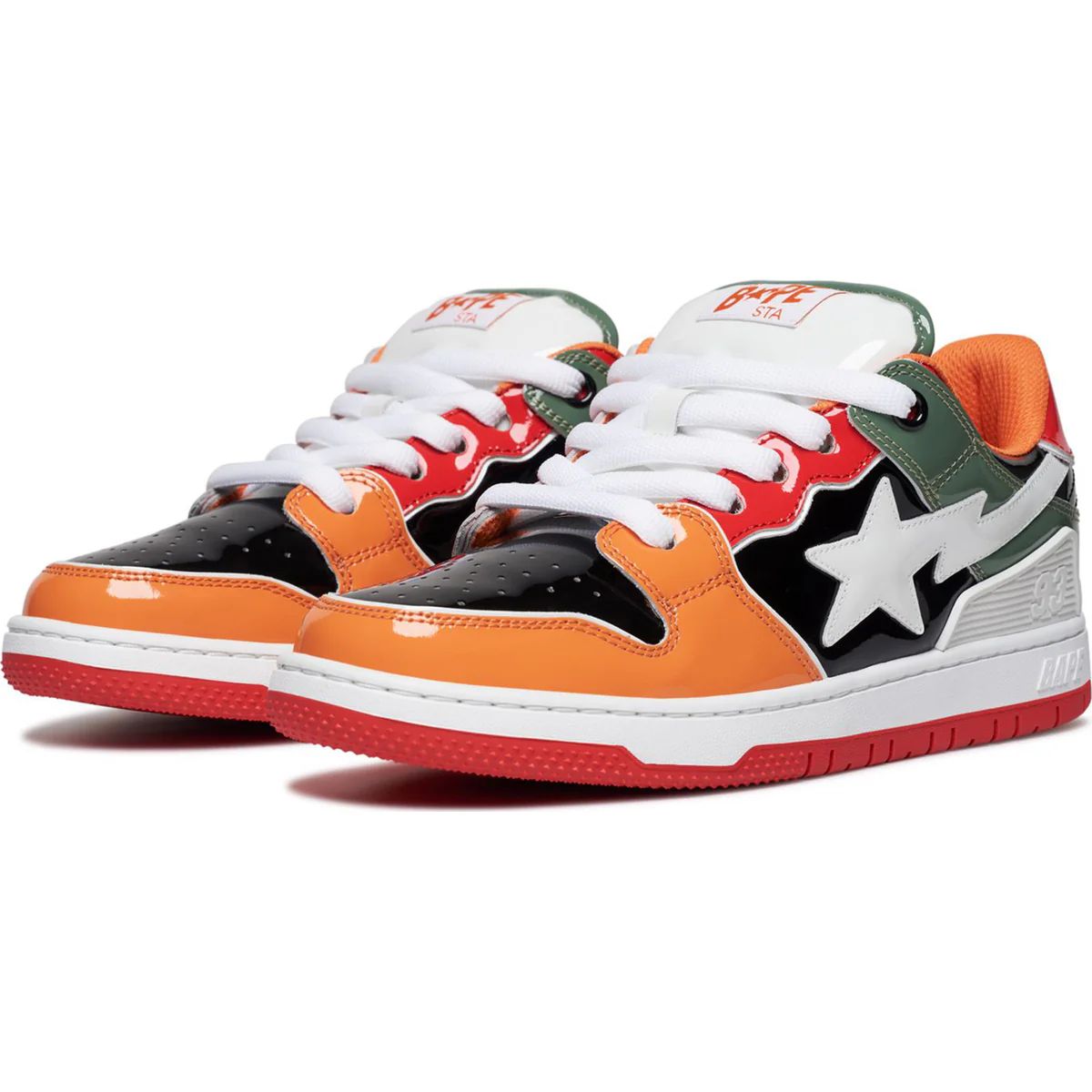 A BATHING APE MEN FOOTWEAR BAPE SK8 STA BOLD #2 MENS