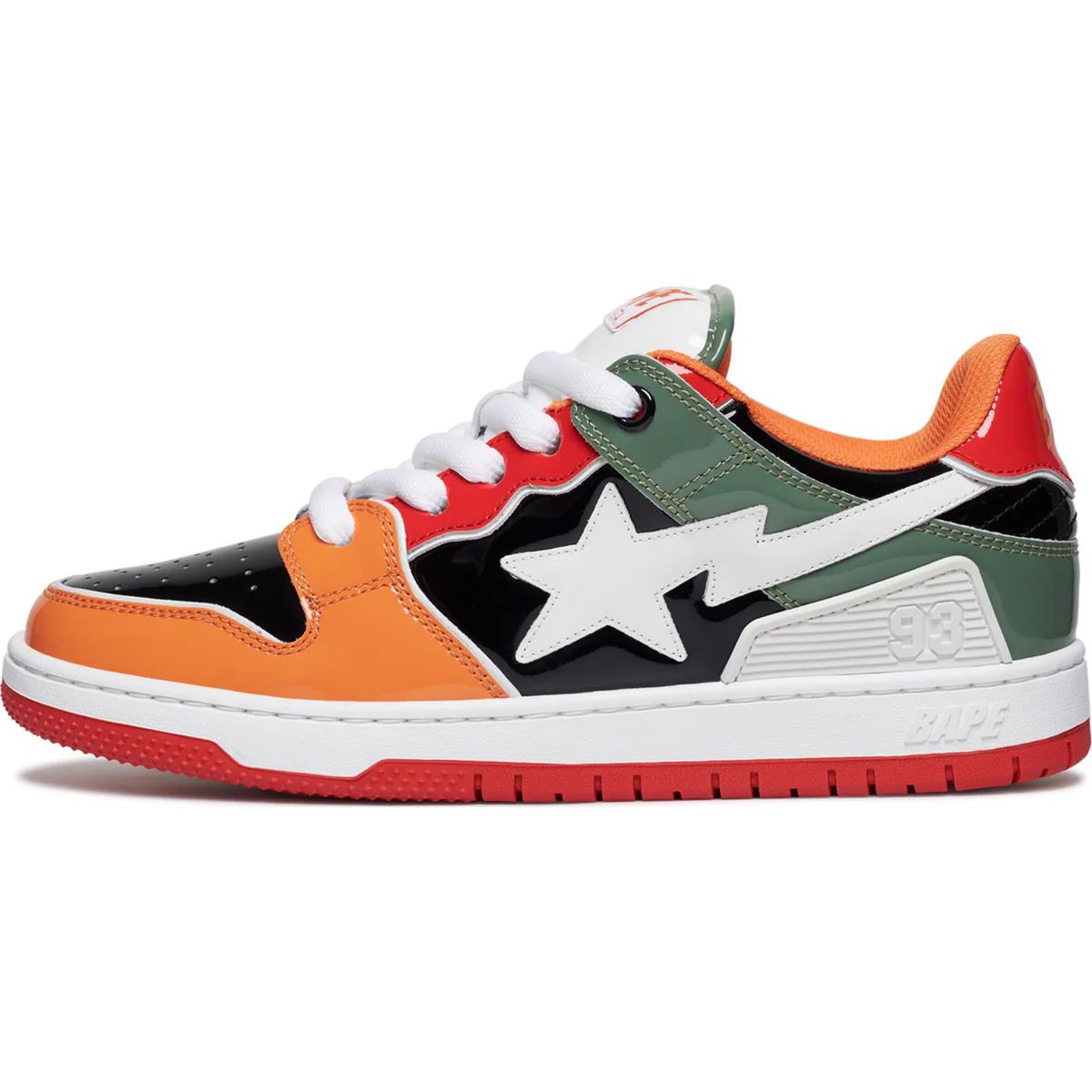 A BATHING APE MEN FOOTWEAR BAPE SK8 STA BOLD #2 MENS