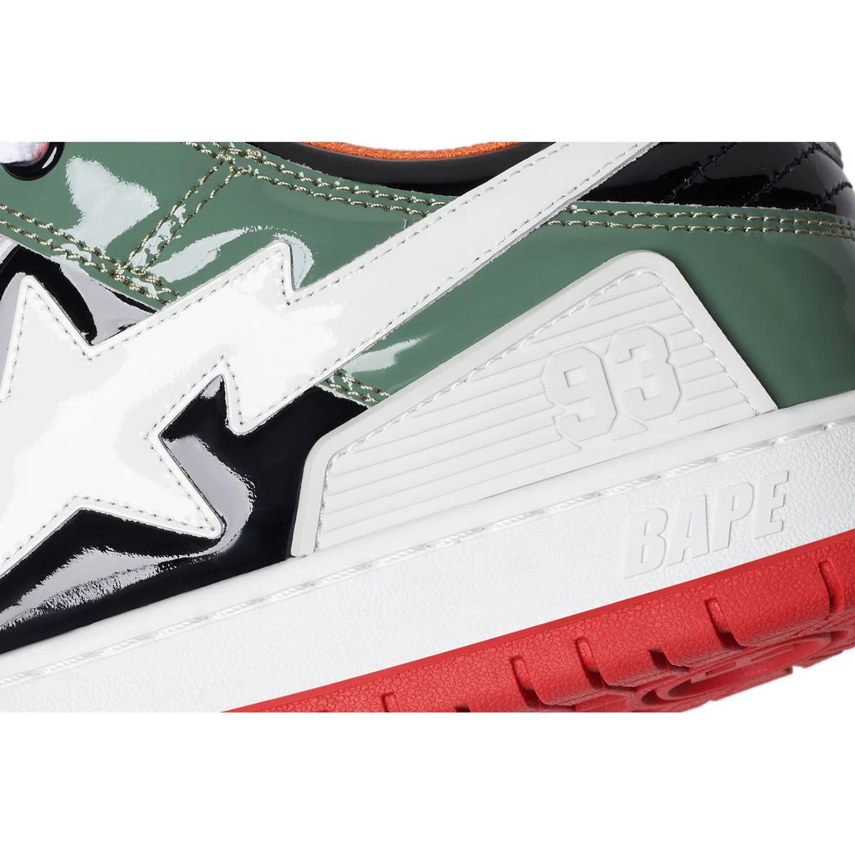 A BATHING APE MEN FOOTWEAR BAPE SK8 STA BOLD #2 MENS