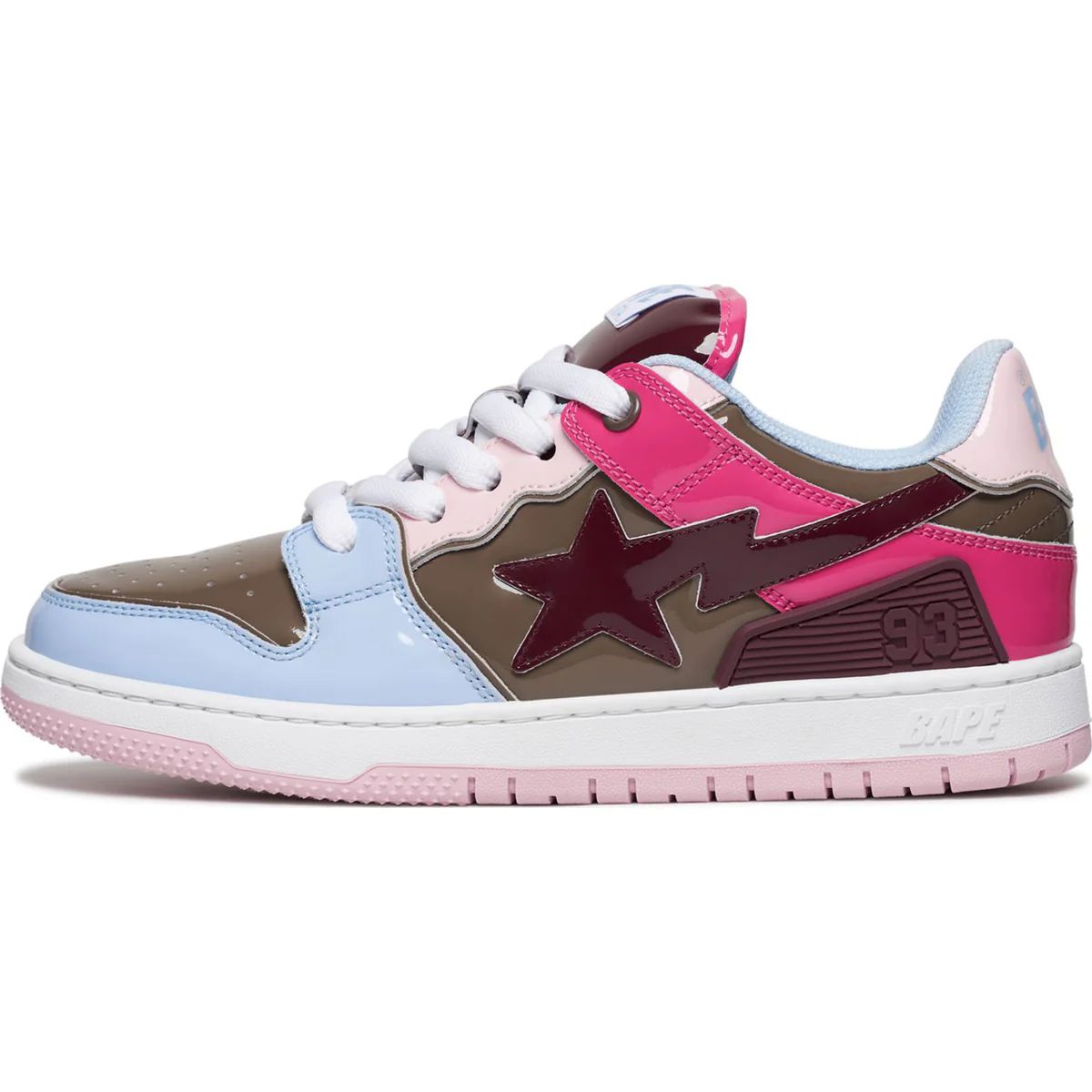 A BATHING APE MEN FOOTWEAR BAPE SK8 STA BOLD #2 MENS