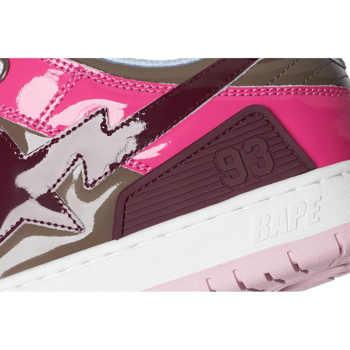 A BATHING APE MEN FOOTWEAR BAPE SK8 STA BOLD #2 MENS