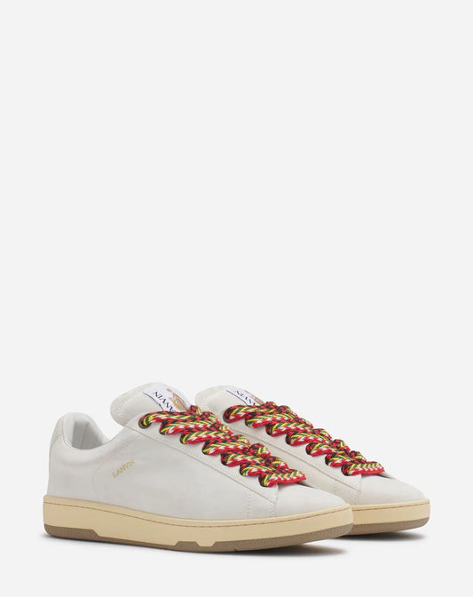 Suede Curb Lite Sneakers White