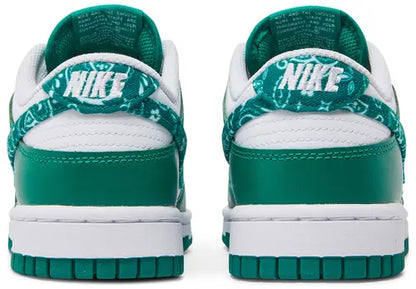 Nike Dunk Low Green Paisley