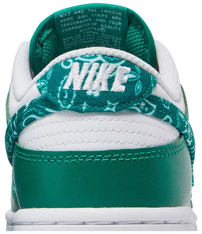 Nike Dunk Low Green Paisley