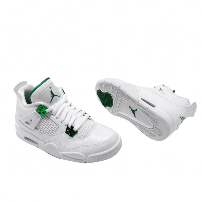 Air Jordan 4 GS Metallic Green