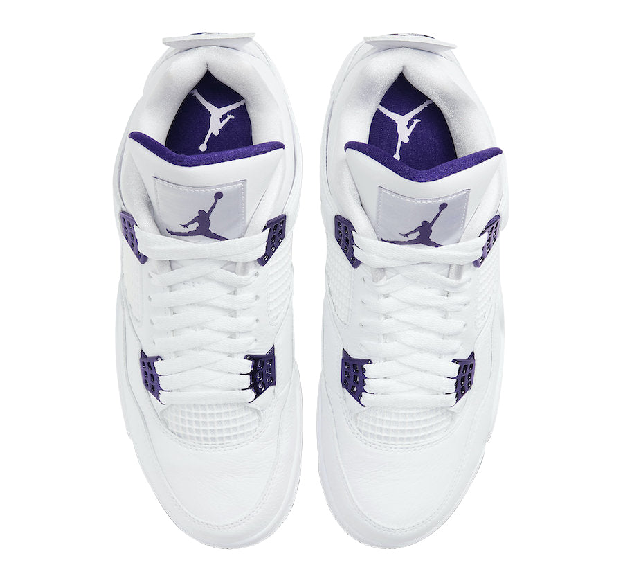 Air Jordan 4 Metallic Purple