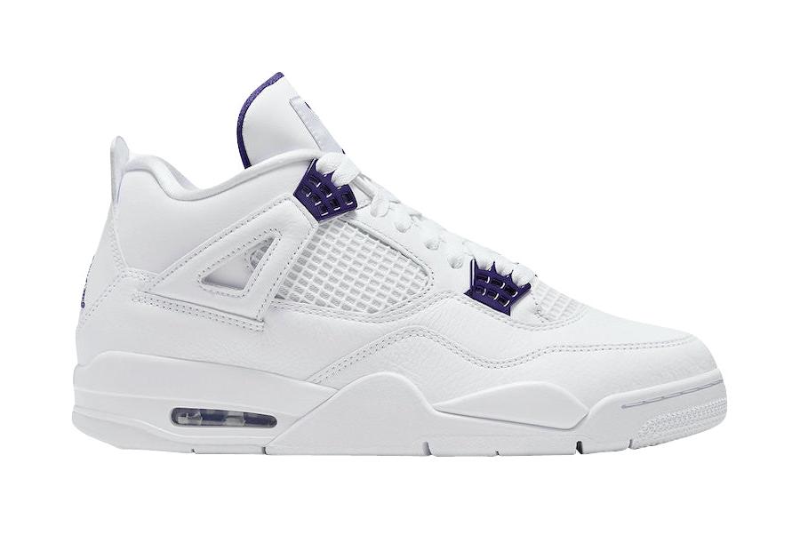 Air Jordan 4 Metallic Purple